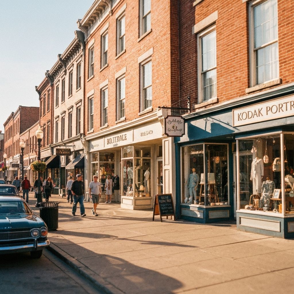 Downtown Williamsport – a mix of historic charm and modern development